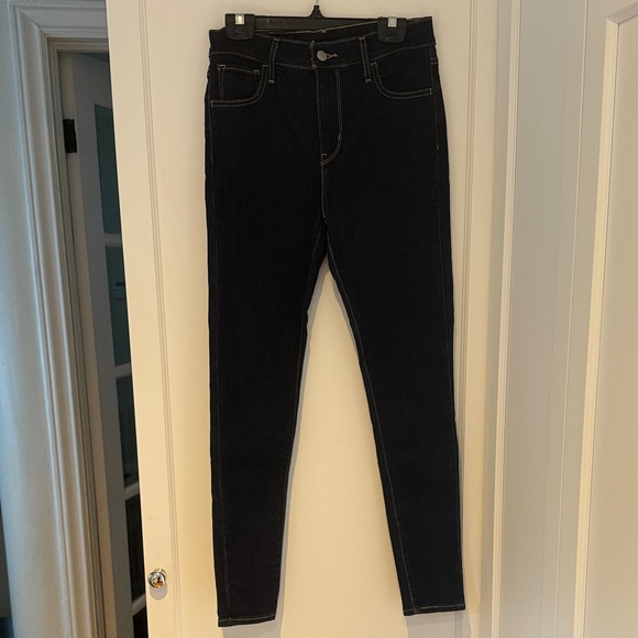 LEVI’S Deep Navy Women's Skinny Jeans - Picture 1 of 2